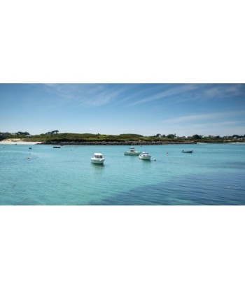 Mouillage de Trémazan sous le ciel bleu