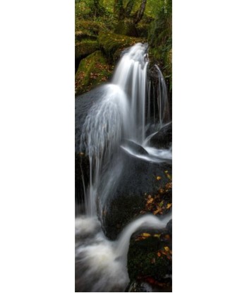 Cascade du Hérisson en Creuse, panoramique vertical