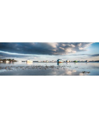 Fort-Bloqué en panoramique, le ciel en miroir
