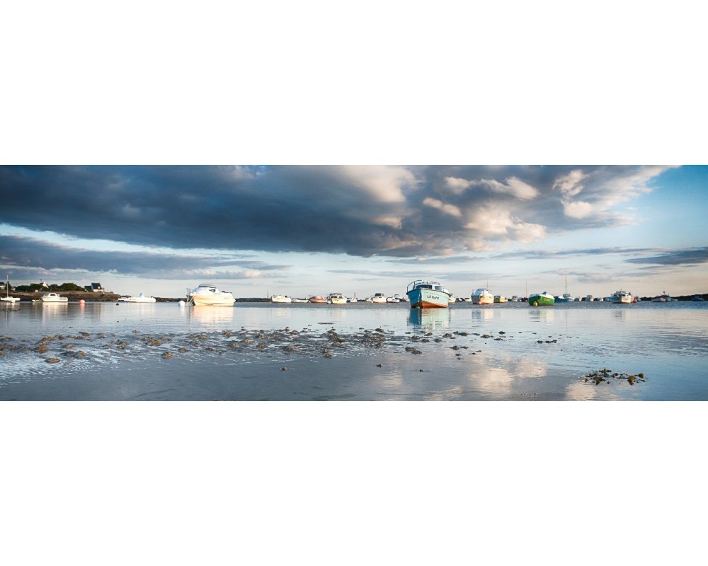 Fort-Bloqué en panoramique, le ciel en miroir