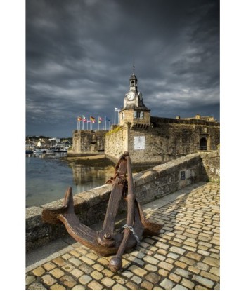 Ancre rouillée devant...