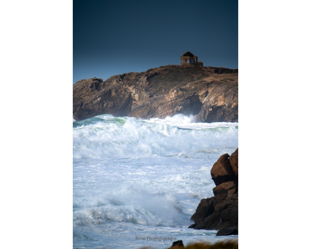 Tempête Louis sur la Côte sauvage de Quiberon
