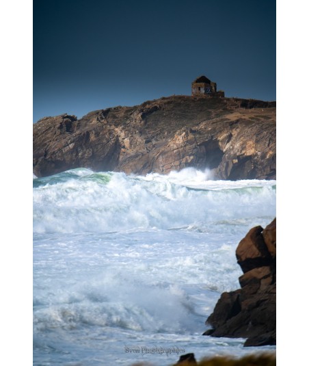 Tempête Louis sur la Côte sauvage de Quiberon