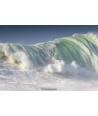 Tempête Herminia, déferlante verte à Lesconil