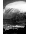 Tempête Éowyn à Doëlan, vague déferlante et embruns