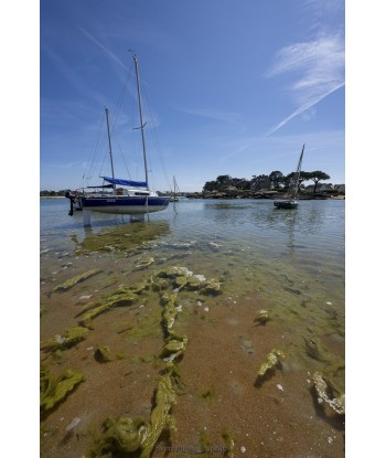Voilier au mouillage à...
