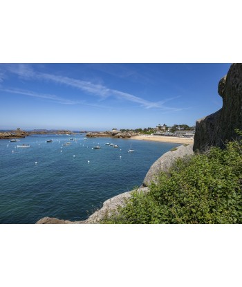 Baie de Trégastel depuis...