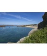 Baie de Trégastel depuis les hauteurs — Voiliers et granite rose, Côtes-d'Armor