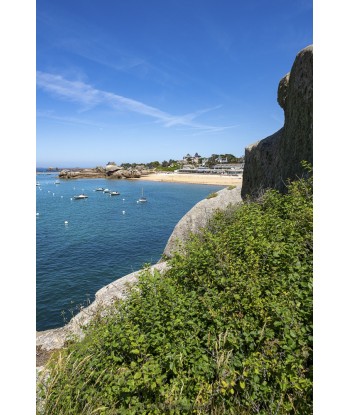 Plage de Trégastel depuis...