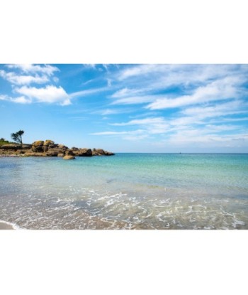 Rochers roses et eau...