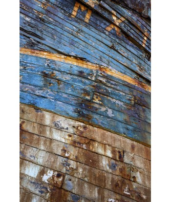 Diagonale de virures bleues...