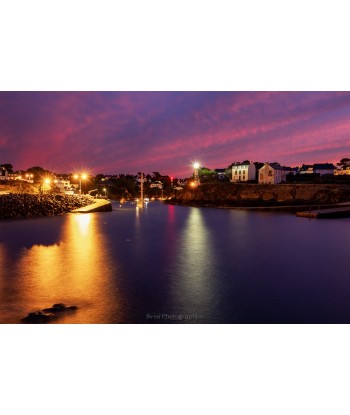 Port de Doëlan illuminé la...