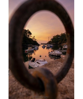 Port du Bélon — coucher de...