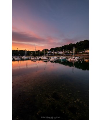 Port du Belon au crépuscule...