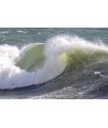 Tempête Benjamin, vague verte devant Doëlan