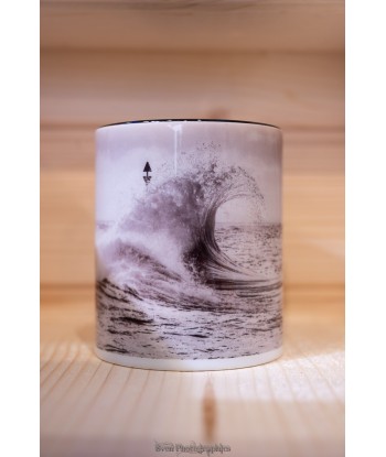 mug 3 noir et blanc "Lomener"