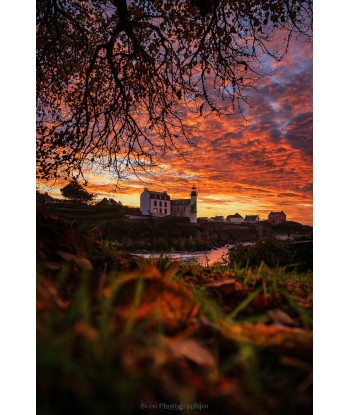 Coucher de soleil ardent...