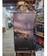 Kakemono Doëlan, crépuscule sur le port – 45 × 95 cm