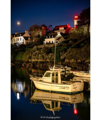 Doëlan — Le port de nuit