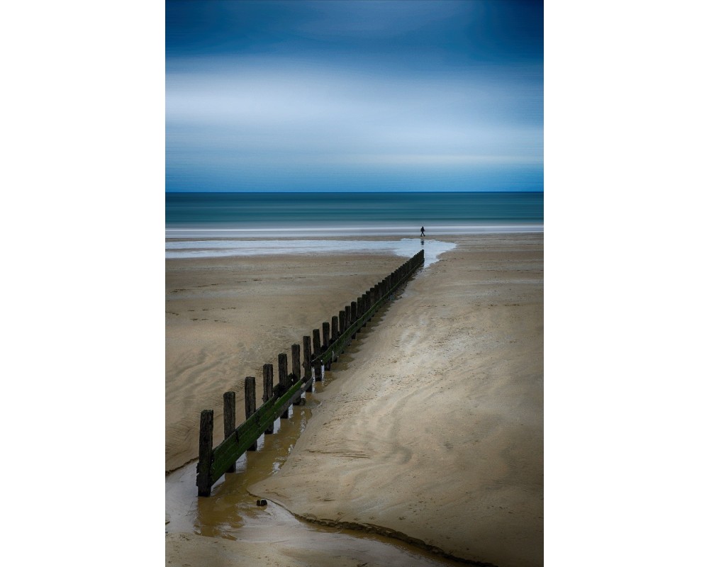 Brise-lames de Rochebonne en flou directionnel, Saint-Malo