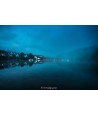 Doëlan — Heure bleue sur le port