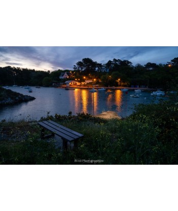 Port de Merrien à l'heure...