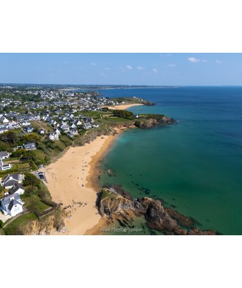 Côte du Pouldu, drone vue...