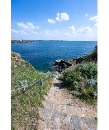 La cale du Pouldu, escalier...