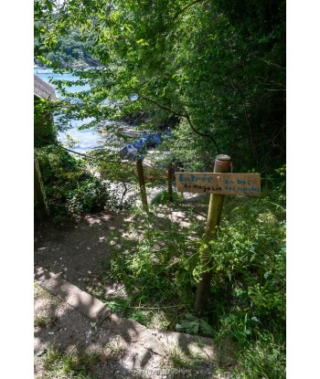 Descente vers la cabane...