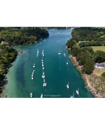 La rivière du Bélon vue du...