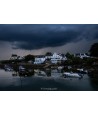 Ciel orageux sur le port de Doëlan – Bretagne