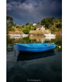 Lumière d'orage sur le port de Doëlan – Bretagne