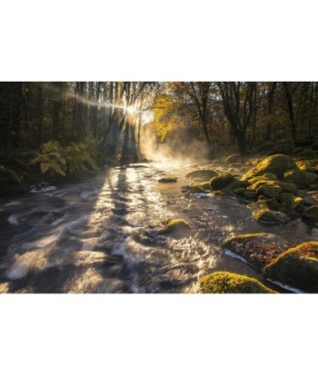 Le Faouët, rivière et...