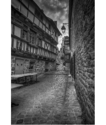 Rue pavée du centre...