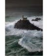 Phare de Tevennec sous la tempête — Seul face à l'Atlantique déchaîné