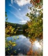 Rocher de Jupile, reflets d'automne sur la Creuse