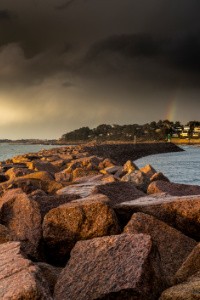 Côte de granite rose